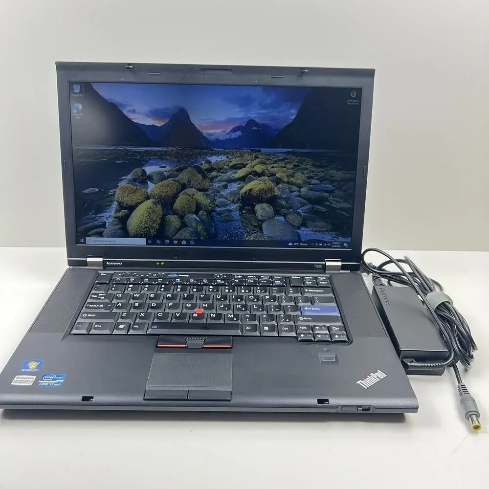 Lenovo ThinkPad T520 Intel i7-2640M 8GB 320GB HDD Win 10 w/ Charger|ELP80, READ